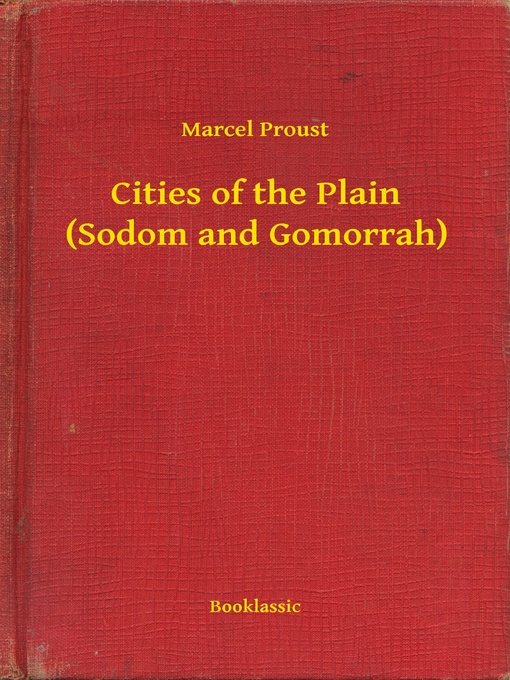 Upplýsingar um Cities of the Plain (Sodom and Gomorrah) eftir Marcel Proust - Biðlisti